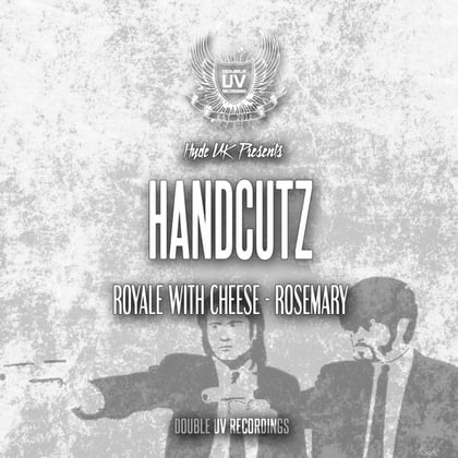 Royale With Cheese album by Handcutz - Drum and Bass Cover Art