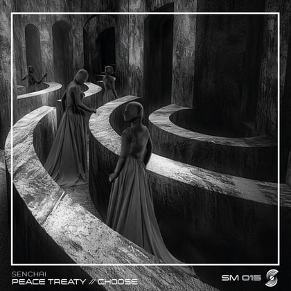 Peace Treaty / Choose album by Geostatic - Drum and Bass Cover Art