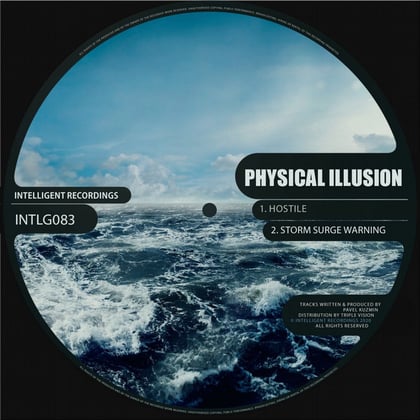 Hostile album by Physical Illusion - Drum and Bass Cover Art