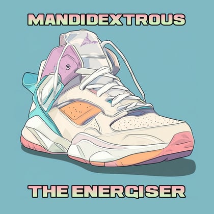 The Energiser album by Mandidextrous - Drum and Bass Cover Art