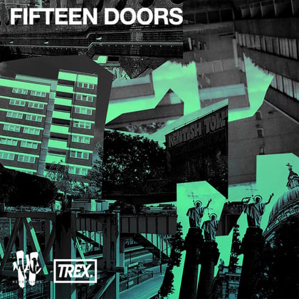 FIFTEEN DOORS album by Trex - Drum and Bass Cover Art