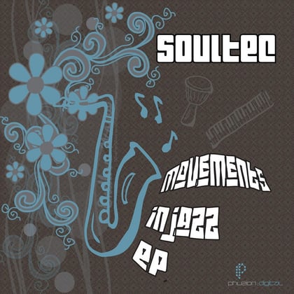 Movements In Jazz album by Soultec - Drum and Bass Cover Art