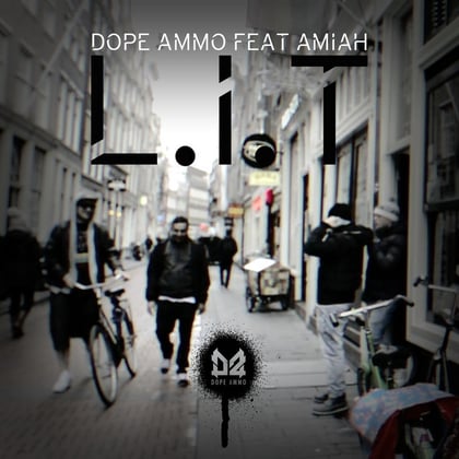 L.I.T (Lifted In Trance) album by Ed Solo & Dope Ammo - Drum and Bass Cover Art