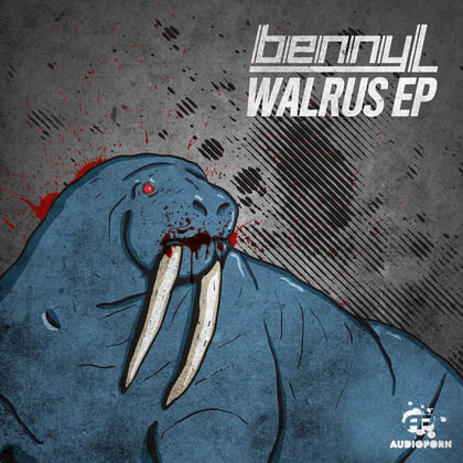 Walrus EP album by Benny L - Drum and Bass Cover Art