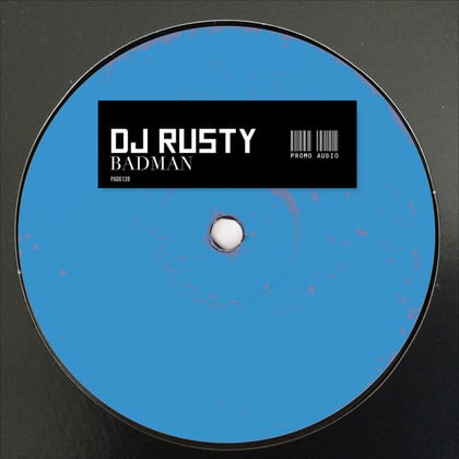 Badman album by DJ Rusty - Drum and Bass Cover Art