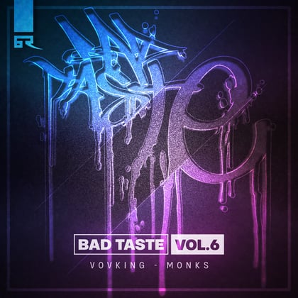 Monks album by VovKING - Drum and Bass Cover Art
