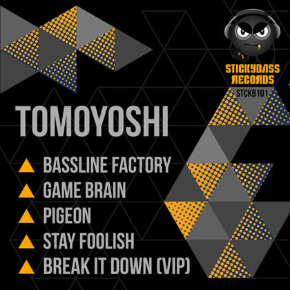 Game Brain EP album by Trauma DBC & Tomoyoshi - Drum and Bass Cover Art