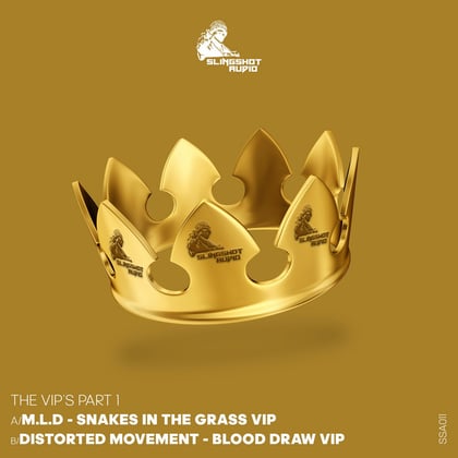 The VIP'S Part 1 album by M.L.D - Drum and Bass Cover Art