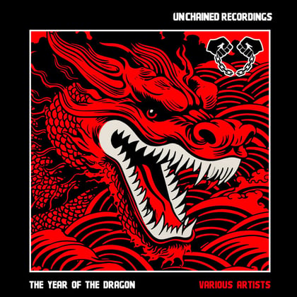 Tony Blaring album by Lyndon Jarr - Drum and Bass Cover Art