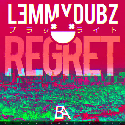 Regret album by L3MMY DUBZ - Drum and Bass Cover Art