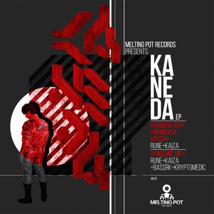 Kaneda EP album by Kaiza - Drum and Bass Cover Art