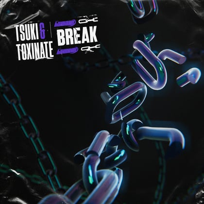 Break album by Tsuki & Toxinate - Drum and Bass Cover Art
