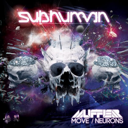 Move / Neurons album by Muffler - Drum and Bass Cover Art