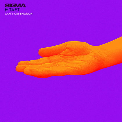 Can't Get Enough album by Sigma - Drum and Bass Cover Art