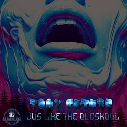 Jus like the oldskool album by Tony Future - Drum and Bass Cover Art