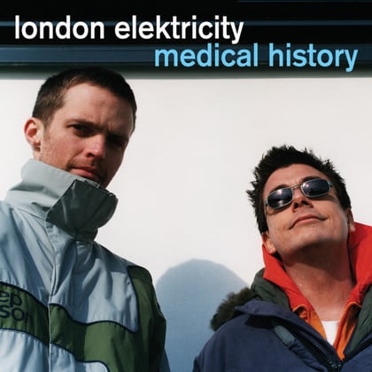 Medical History album by London Elektricity - Drum and Bass Cover Art
