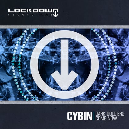 Dark Soldiers album by Cybin - Drum and Bass Cover Art