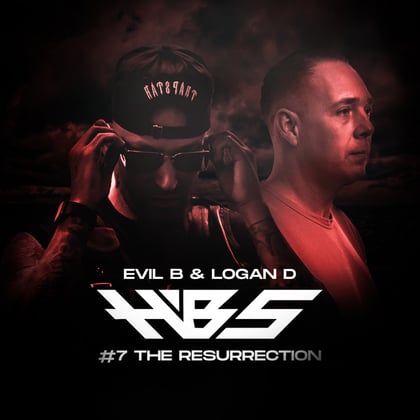 Evil B & Logan D Presents HBS 7 (Mixed) album by Logan D - Drum and Bass Cover Art