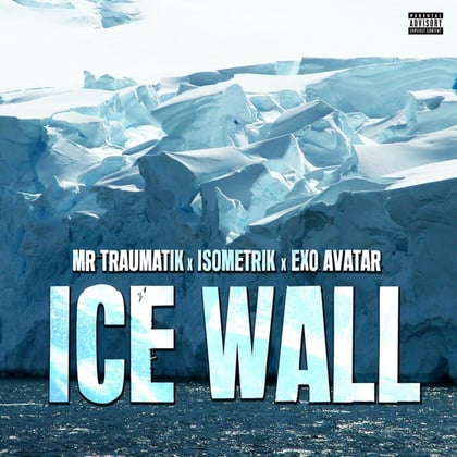 Ice Wall album by Mr Traumatik - Drum and Bass Cover Art