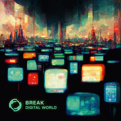 Digital World album by Break - Drum and Bass Cover Art
