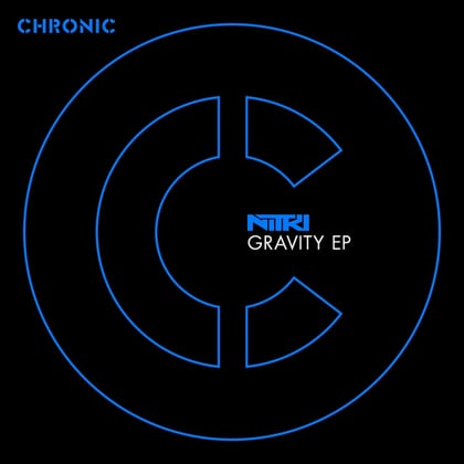 Gravity album by Nitri, Arp XP & Release - Drum and Bass Cover Art