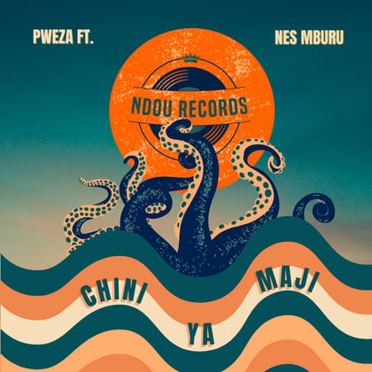 Chini ya Maji album by Tengu & Pweza - Drum and Bass Cover Art