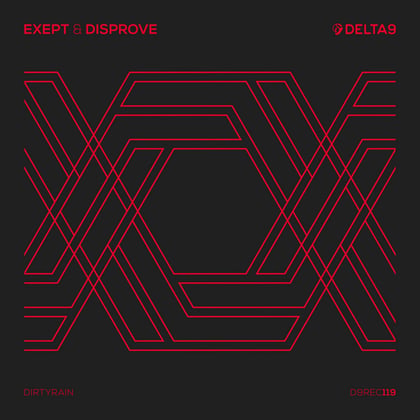 Dirtyrain album by Disprove - Drum and Bass Cover Art