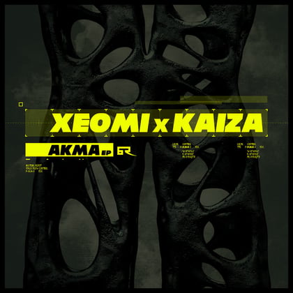 Akma EP album by Kaiza - Drum and Bass Cover Art