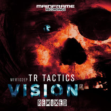 Vision Remixed album by TR Tactics, The Clamps & Disaszt - Drum and Bass Cover Art