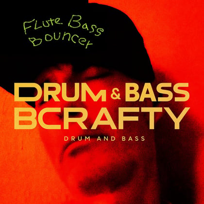 Flute Bass Bouncer album by Ben Craft - Drum and Bass Cover Art