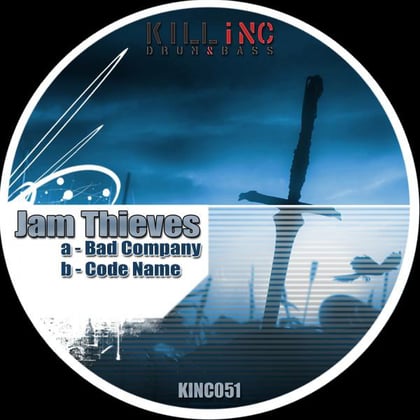 Bad Company album by Jam Thieves - Drum and Bass Cover Art