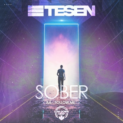 Sober / Follow Me album by Tesen - Drum and Bass Cover Art