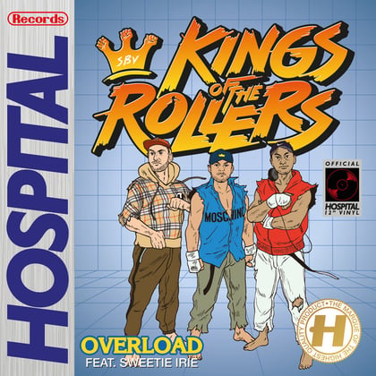 Overload album by Kings Of The Rollers - Drum and Bass Cover Art