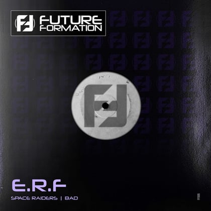 Space Raiders / Bad album by E.R.F - Drum and Bass Cover Art