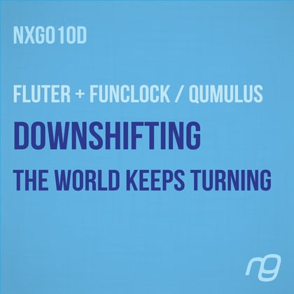 Fluter & Funclock & Qumulus album by Qumulus - Drum and Bass Cover Art