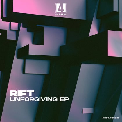Unforgiving Ep album by Rift - Drum and Bass Cover Art