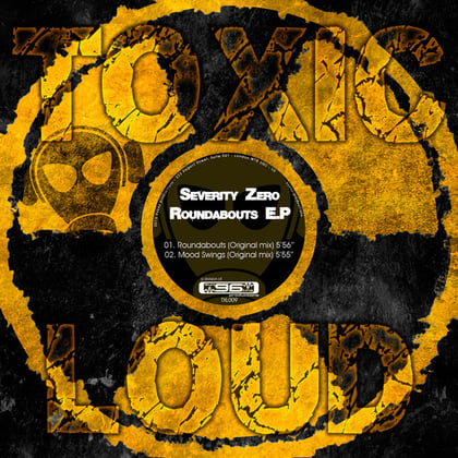 Roundabouts EP album by Severity Zero - Drum and Bass Cover Art
