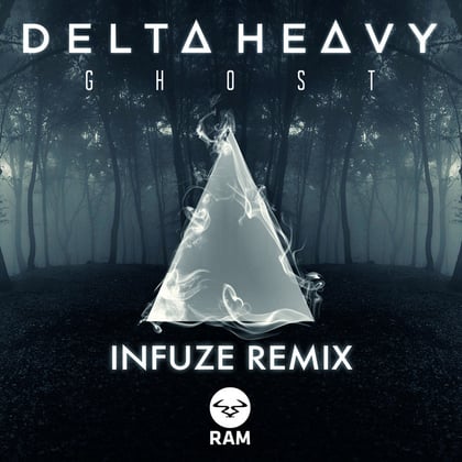 Ghost / Tremors album by Delta Heavy - Drum and Bass Cover Art