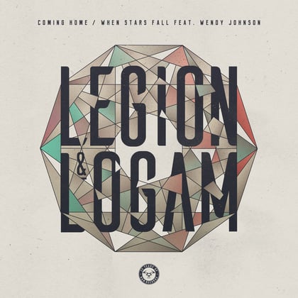 Coming Home / When Stars Fall album by Legion & Logam - Drum and Bass Cover Art