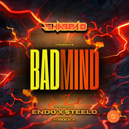 BadMind album by MC Shabba D, MC Endo, Steelo182 & Wrekka - Drum and Bass Cover Art