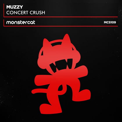 Concert Crush album by Delta Heavy & MUZZ - Drum and Bass Cover Art