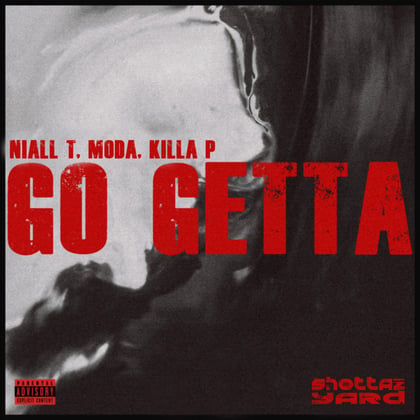 Go Getta album by Kasra, Niall T & Moda - Drum and Bass Cover Art