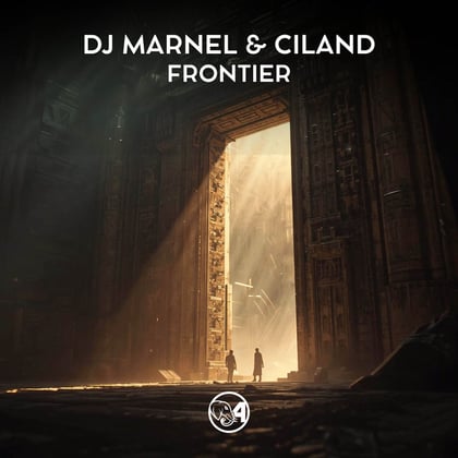 Frontier album by DJ Marnel & Ciland - Drum and Bass Cover Art