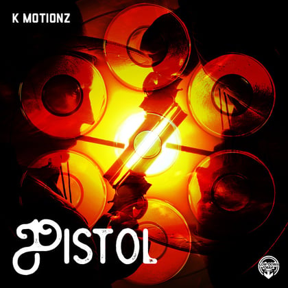 Pistol album by K Motionz - Drum and Bass Cover Art