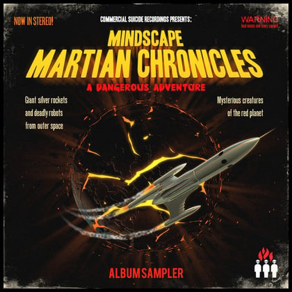Martian Chronicles Album Sampler album by Mindscape - Drum and Bass Cover Art