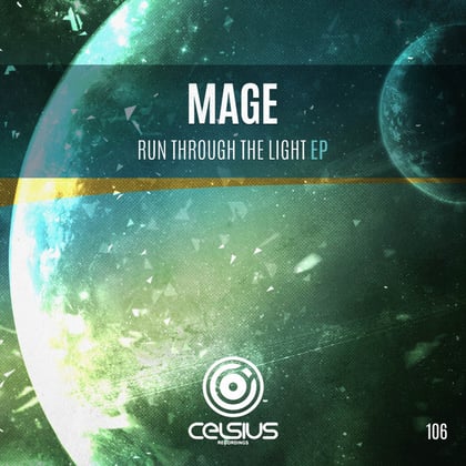 Run Through The Light EP album by Mage - Drum and Bass Cover Art