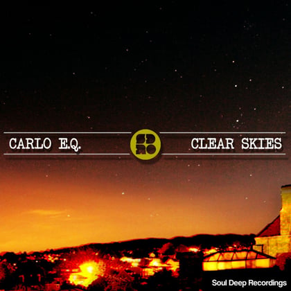 Clear Skies album by Carlo Eq - Drum and Bass Cover Art