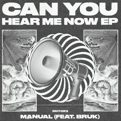 Can You Hear Me Now EP album by Manual DNB - Drum and Bass Cover Art