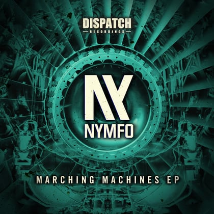 Marching Machines EP album by Maduk & Nymfo - Drum and Bass Cover Art