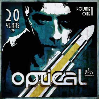 20YearsOfOptical, Vol. 1 album by Optical & Nickynutz - Drum and Bass Cover Art